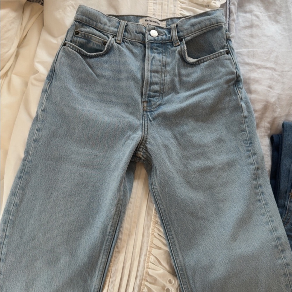 Reformation Cynthia High Rise Jeans Size 23